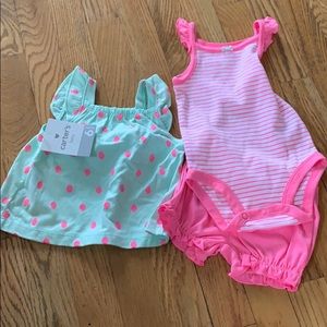 Carters 6 month 3 piece set